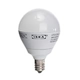 H&PC-58349 Ikea Ledare E12 200 Lumen&comma; 3&period;0 Watts&comma; Small LED Light Bulb&comma; Opaque