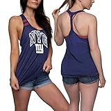 NFL New York Giants Womens Team Twist Tank Top Shirt, Team Color, Medium