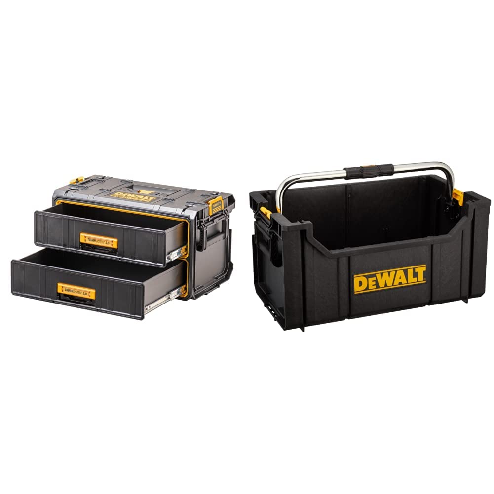 Amazon.co.jp: デウォルト(DEWALT) タフシステム2.0 2段チェスト 工具 