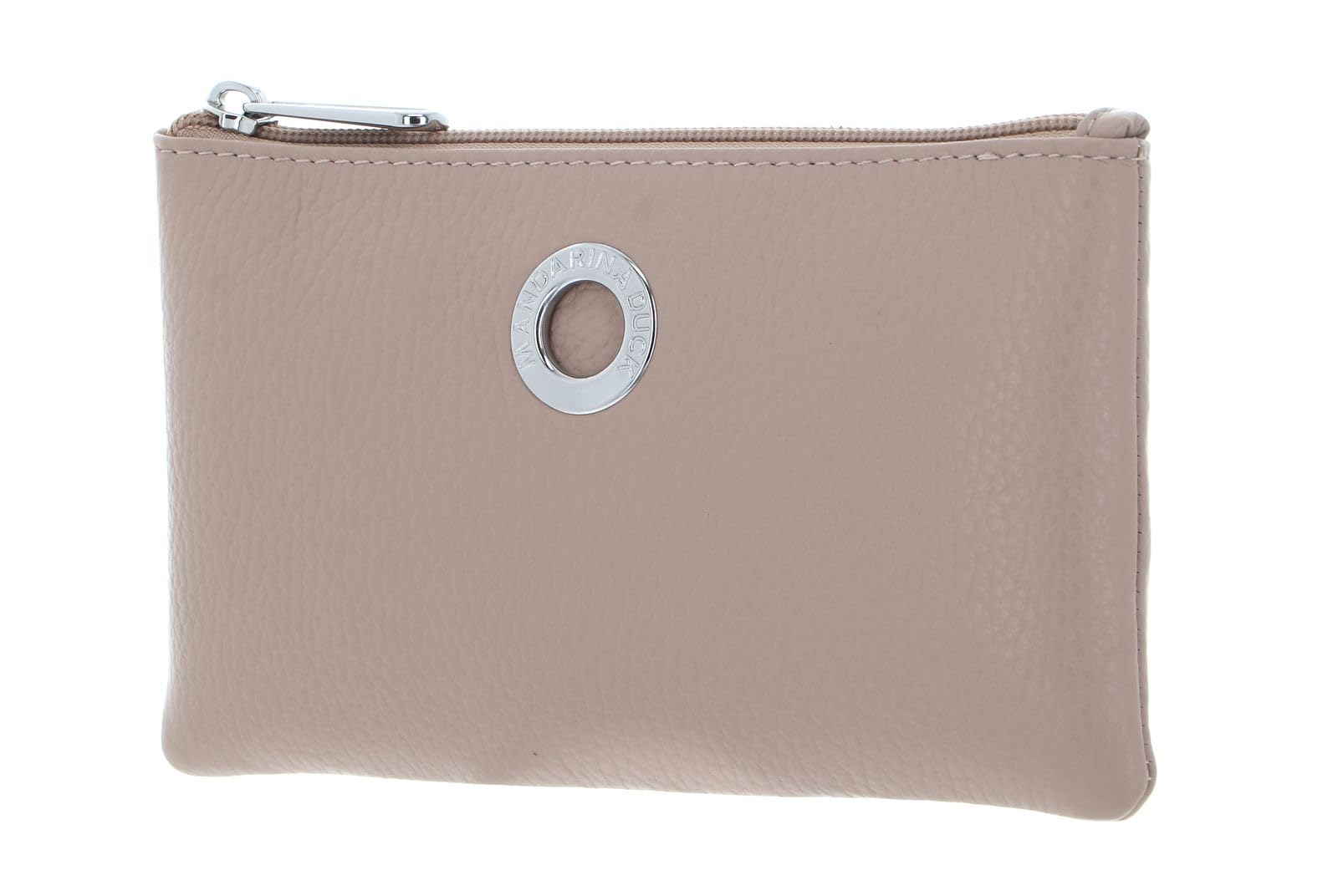 MANDARINA DUCK Mellow Leather Pouch Warm Taupe