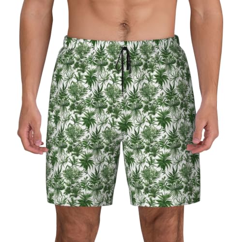 Short de bain homme herbes sauvages pour vos journées farniente à la plage