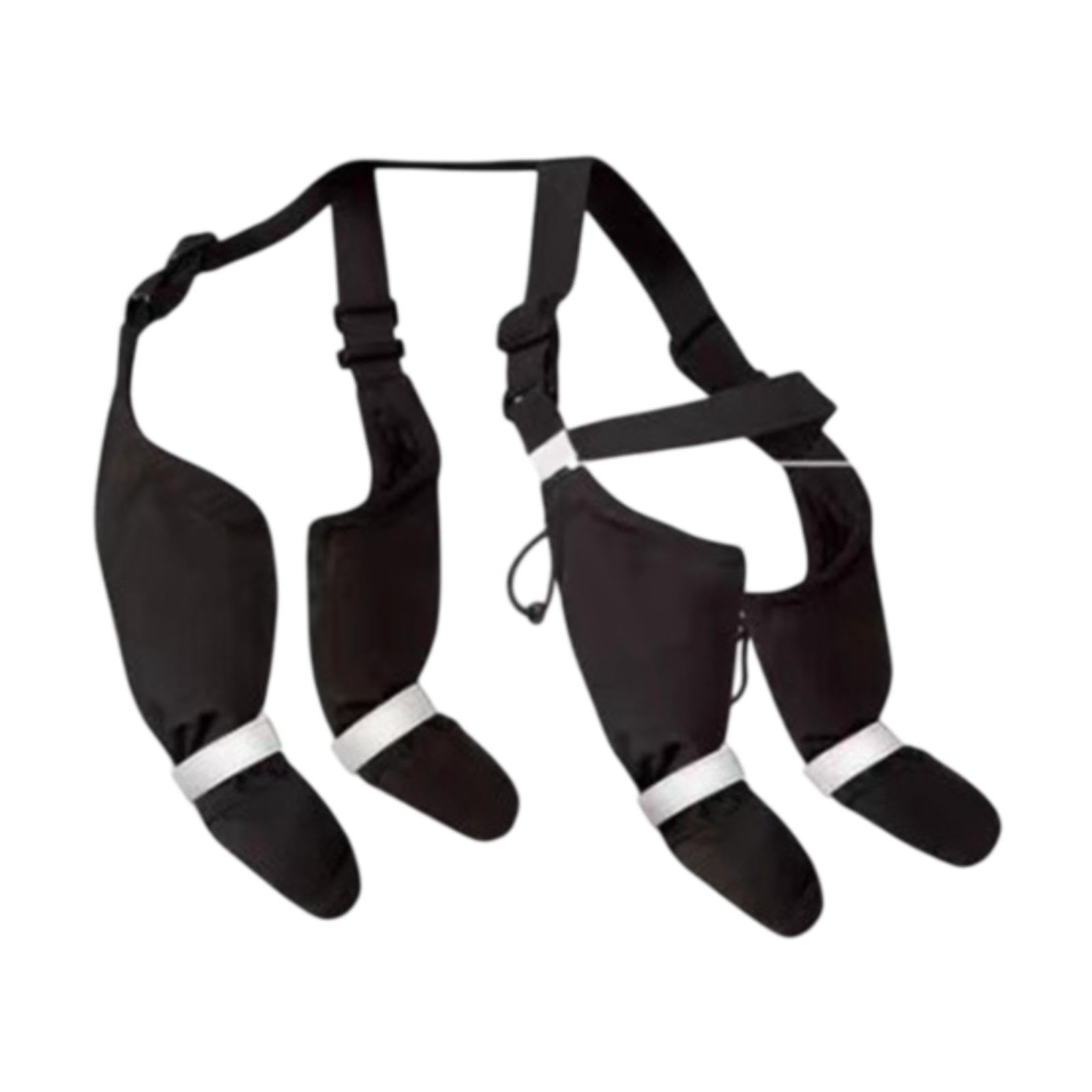 Chaussures pour Chien avec Brides, Protection des Pattes par Mauvais Temps, XXL