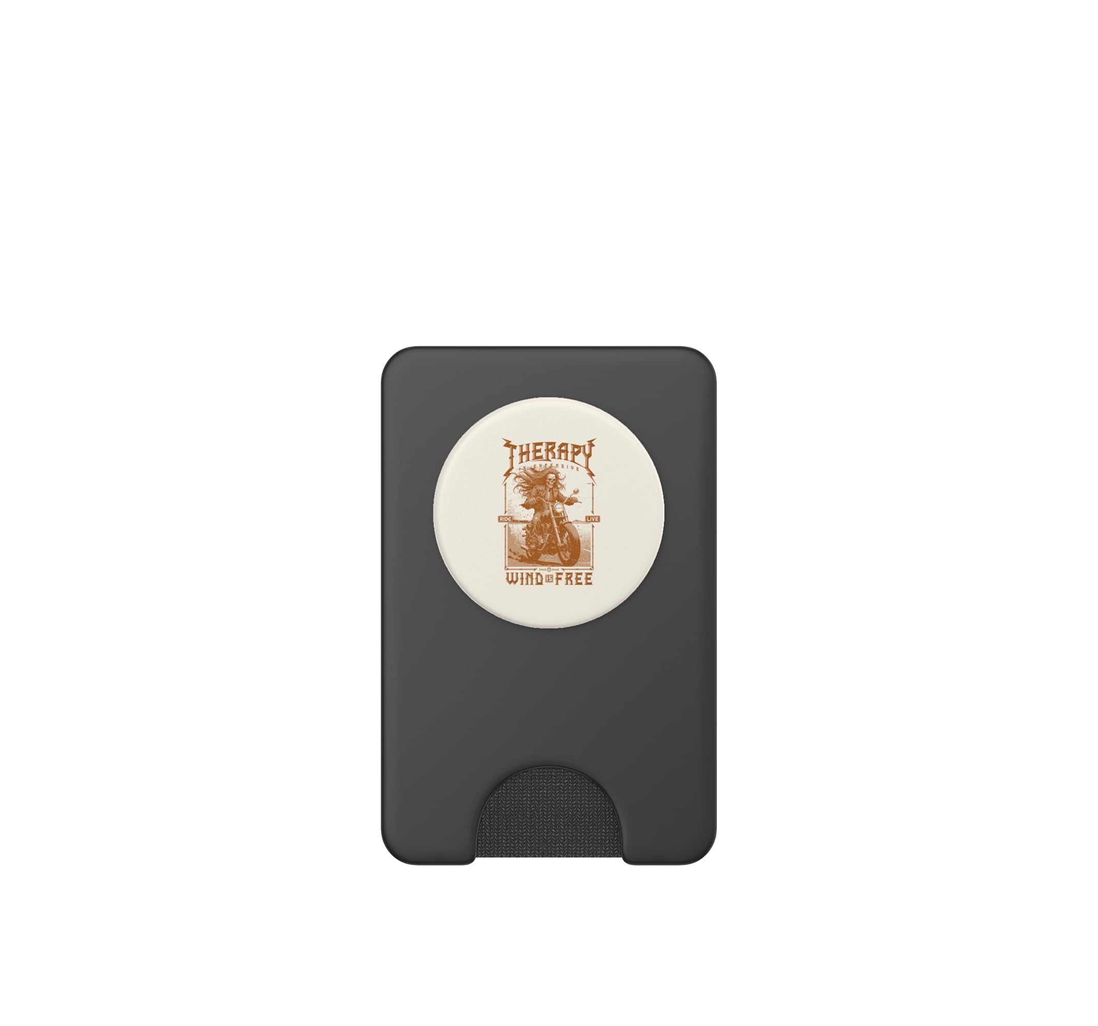 Motocycliste Hommes Thérapie Amateurs de Moto Motard PopSockets PopWallet pour MagSafe