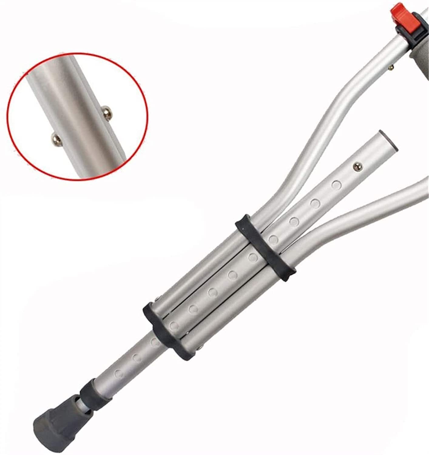 Kule dla dorosłych Kule pod pachami z regulacją Lekkie aluminiowe Regulowane składane kule pod pachami Kule dla osób niepełnosprawnych w podeszłym wieku dla dorosłych i nastolatków Świetne dla Lucky