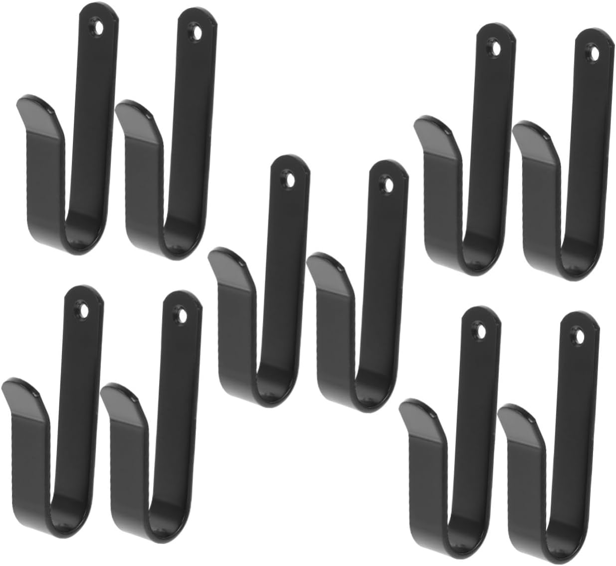 10sets Hanging Wall Hook for Snowboard Surfboard Storage Sturdy Display Rack for Skateboard Ski Board and Other Boards Wall-Mounted Organizer