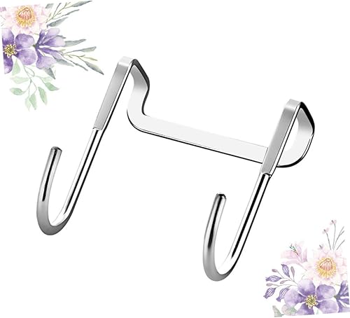 Miniatura 7 de 4 ganchos sólidos tipo S negro extraíble impermeable para gabinete de cocina dormitorio bar hotel