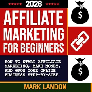 Affiliate Marketing for Beginners 2026 Audiolibro Por Mark Landon arte de portada