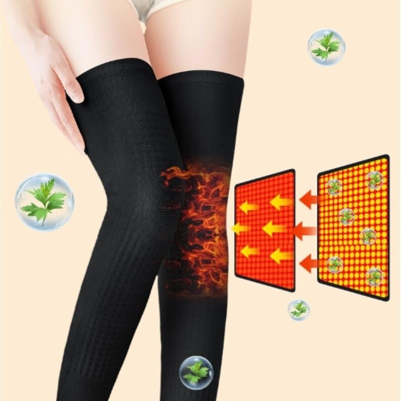 Wormwood Heating Knee Pads Warm Old Cold Joints Leg Sleeves Men and Women