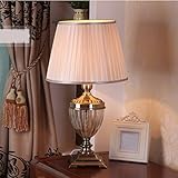alte lampenfassung mit schalter garantie: 1 jahre CJSHV-Tischlampe Große Amerikanische Europäischen Stil Der Alten Wohnzimmer Schlafzimmer Mit Lampe Glas Lampe