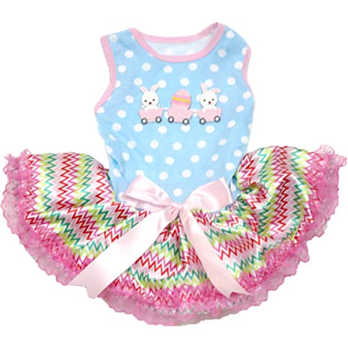 Robe pour chien Bunny Egg Train avec finitions soignées taille S - 2