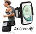 Produktbild Navitech wasserdicht Schwarz Sport/Fitness/Jogging/Radfahren/Skifahren Armband Tasche Oberarmtasche Schutz Hülle Etui Case für THL T6C Android