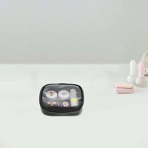 Miniatura 6 de EXCEART Juego de fundas para lentes de contacto Crystal Bee Caja de lentes de contacto Kit de almacenamiento para remojar lentes de contacto con