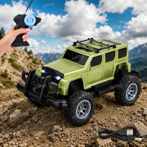 Image of Zest 4 Toyz Remote Control Car Toy for Kids | High Speed Rechargeable RC Car | Remote Control Jeep Cars for Boys and Girls | Birthday Gift for Kids - Asst