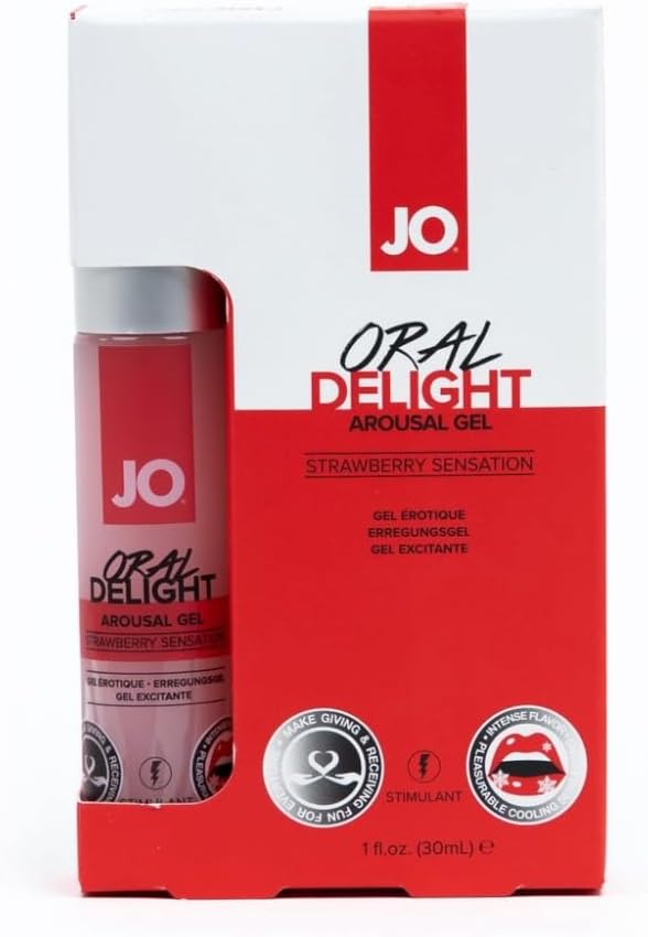 System Jo Oral Delight Strawberry Sensation Gels