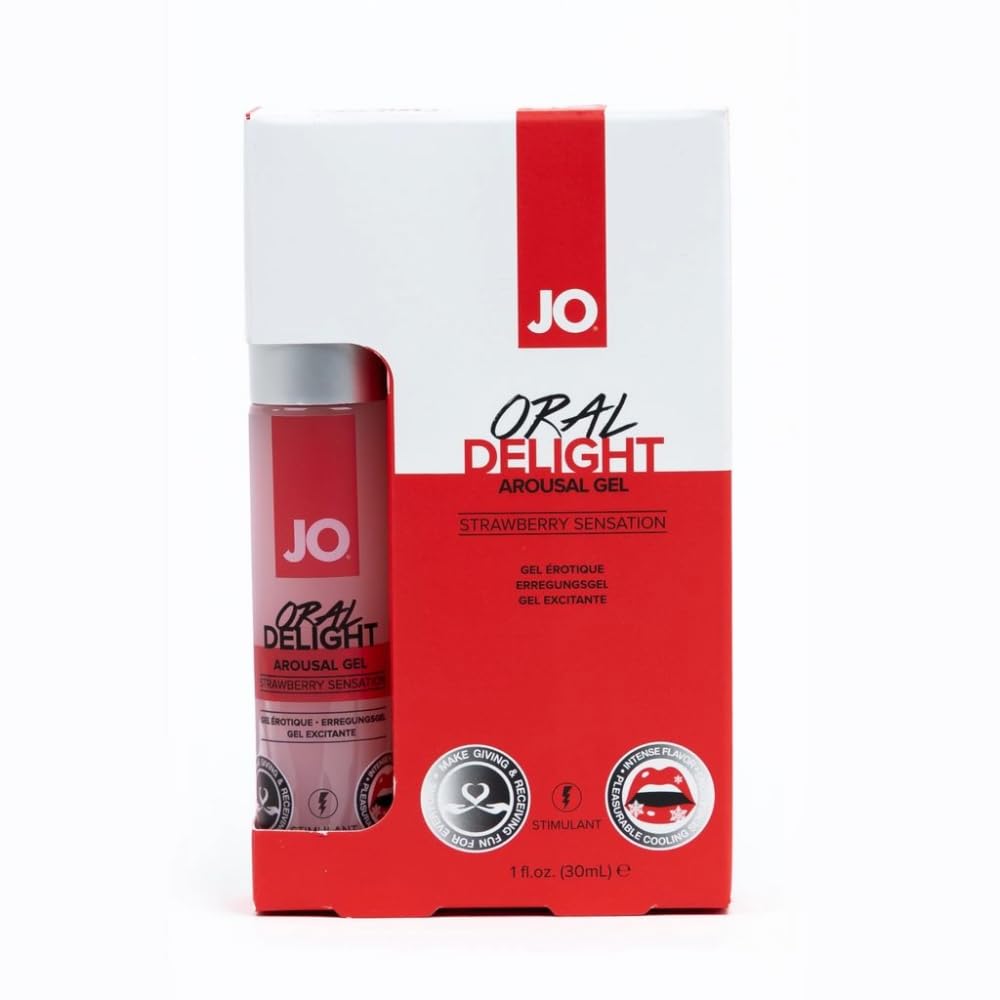 System Jo Oral Delight Strawberry Sensation Gels