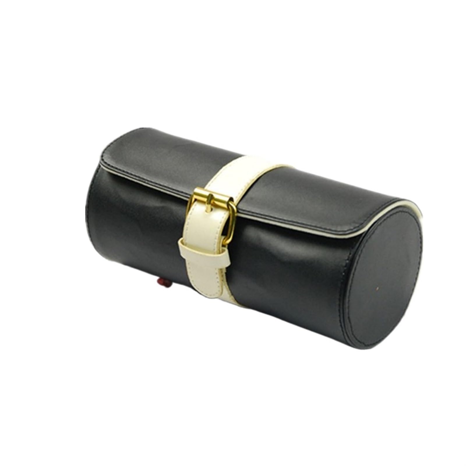 Boîte de montre circulaire cadeau idéal boîte rangement cylindrique bijoux