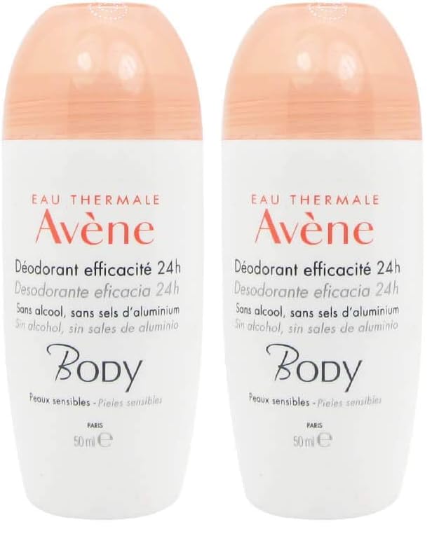 AVENE Desodor EFICA 24H 50 ml (Paquete de 2)