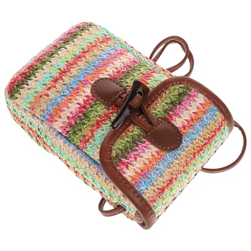 IMIKEYA Bolso Bandolera de Gran Capacidad y Diseño Versátil para Mujer Adecuado para Reuniones Playa y Uso Diario