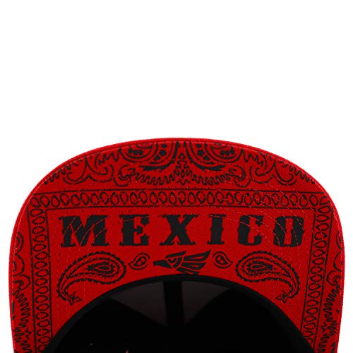 Image of Trendy Apparel Shop Hecho En Mexico Eagle 3D Embroidered Snapback Cap
