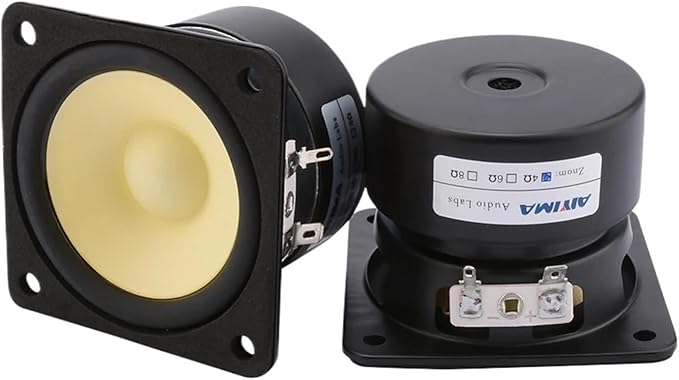 2 Parlantes de Rango Completo de 3 Pulgadas 4 Ohm 15W miniatura 2