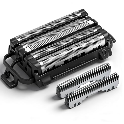 Lâminas de substituição de 5 lâminas compatíveis com lâminas de substituição WES9032P, Panasonic Arc 5 ES-LV97, ES-LV67, ES-LV95, ES-LV65, ES-LV90, ES-LV50 e mais máquinas de barbear (pacote com 2)