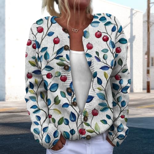 Cardigan Sweaters for Women Casual Button Up Long Sleeve Sweaters Trendy Active Urbanwear Fall Fashion Outfits2