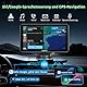 ESSGOO A-pple CarPlay & Android Auto,7 Zoll IPS Carplay Display,Unterstützt Siri & G-oogle Assistant, Online-Karten, einfache Installation, geeignet für Verschiedene Fahrzeugmodelle