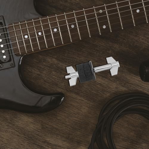 Soporte para apilamiento de platillos SEWACC en aleación plateada con fieltro para batería, adaptador multi-nivel compatible con marcas y modelos de baterías miniatura 7