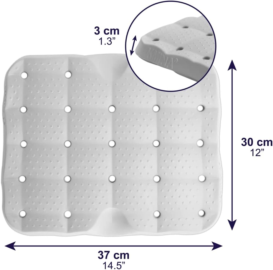 KMINA Shower Chair Cushion (14.5″ x 12″ x 1.3″, Stool Not Included