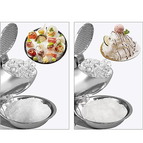 Machine à glace pilée usage domestique sécurisé contre l'effort manuel - 4
