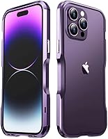 Vista 35 de HENGHUI Parachoques de aluminio compatibles con iPhone 12 Mini de 5.4 PULGADAS, estuche con marco metálico, parachoques delgado de diseño genial