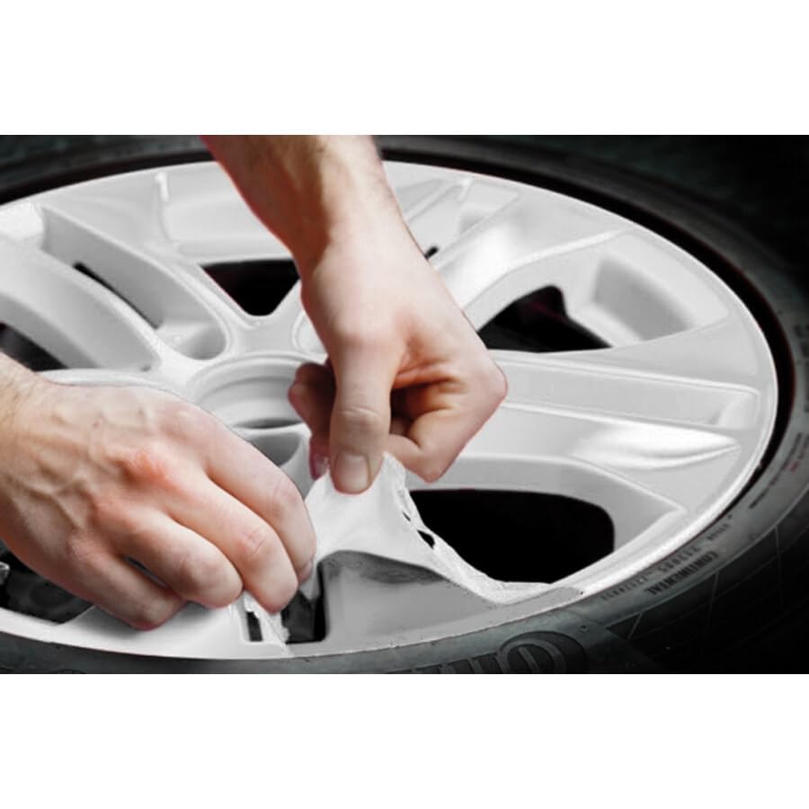 Superwrap Pellicola Spray Vinile Lucido Bianco Artico – Rimovibile E Pelabile Per Auto, 40,5x40,5 Cm, Protezione Vernice