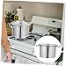 ELAYARD Olla de Acero Inoxidable con Tapa Cacerola Gruesa para Sopa y Cocción con Doble Mango Ergonómico Capacidad para Cocina Doméstica Industrial para Inducción Imagen de ELAYARD Olla de Acero Inoxidable con Tapa Cacerola Gruesa para Sopa y Cocción con Doble Mango Ergonómico Capacidad para Cocina Doméstica Industrial para Inducción