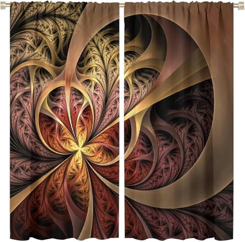 Rideaux occultants polyester de qualité supérieure à oeillets isolants - 2