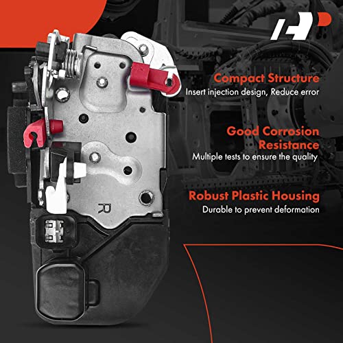 Image of A-Premium Door Latch Lock Actuator Compatible with Chrysler & Dodge | for Vehicles - Aspen 2007-2009, Durango 2004-2009, Sport Utility - Front Driver and Passenger Side