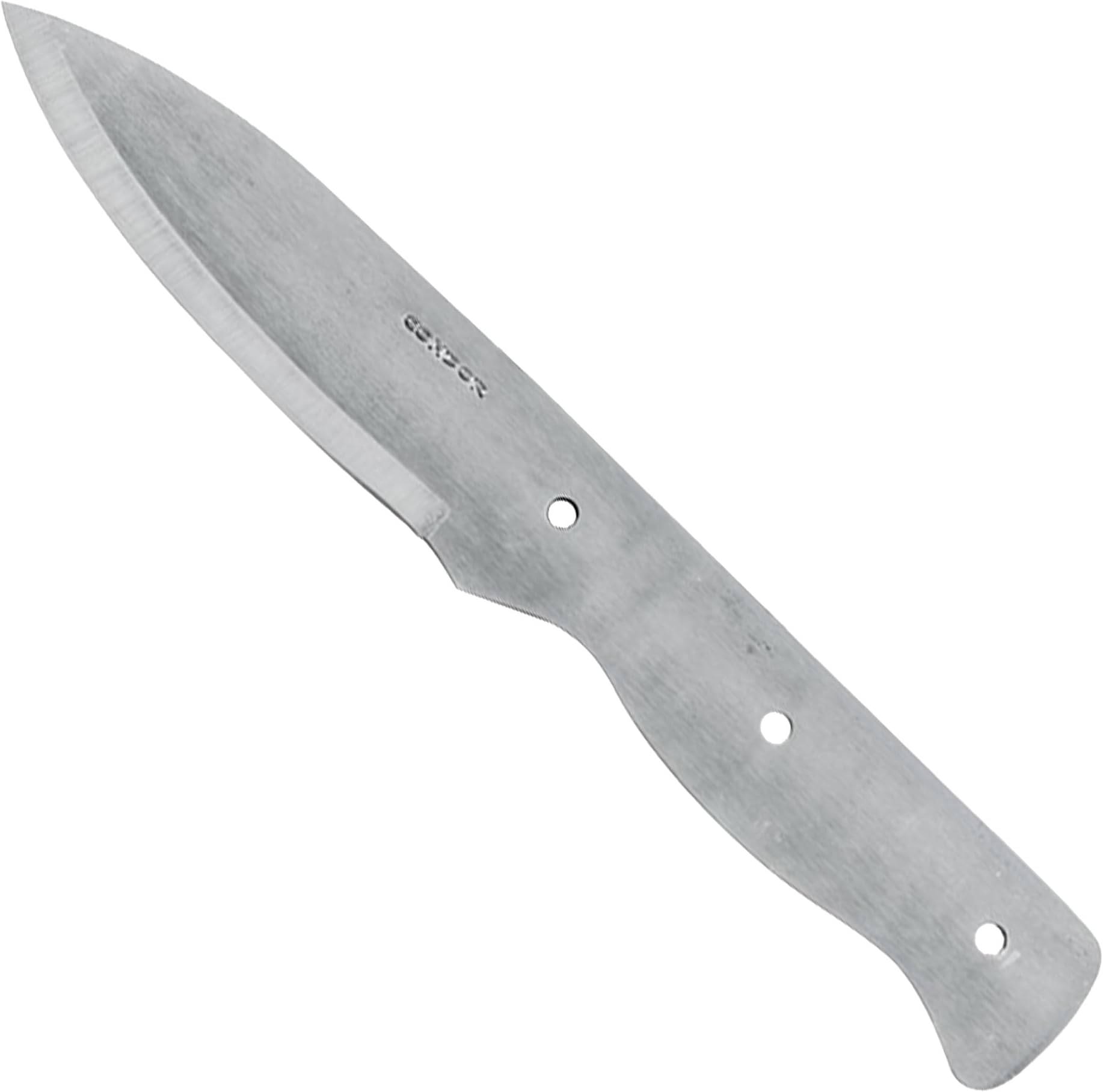 Condor Tool & Knife Bushlore Blade Blank - 1075 High Carbon Steel - Knife Blank with a Scandi Grind - Product is Sold Without Sheath - 4.3in Blade - 4.6oz