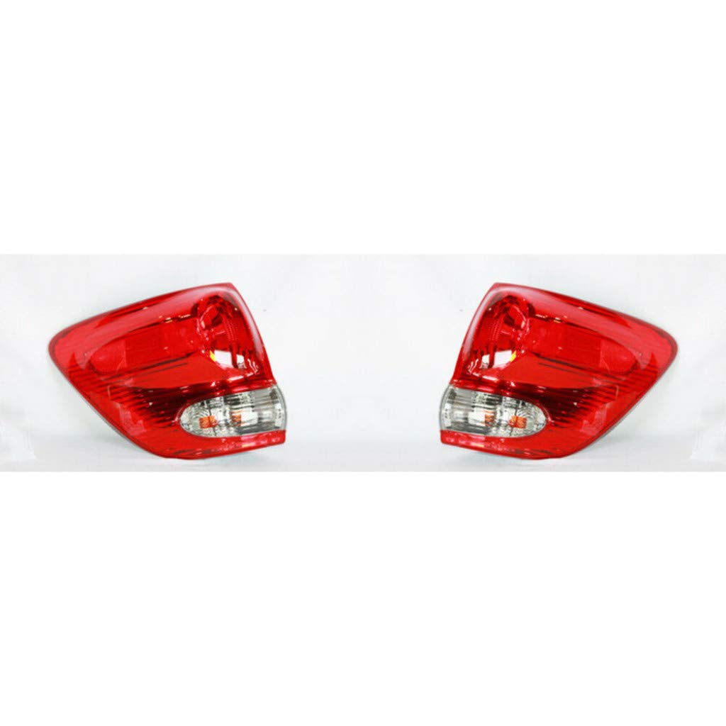 For Toyota Sequoia Tail Light 2005 2006 2007 Pair Driver and Passenger Side For TO2804101, TO2805101 | 81560-0C050, 81550-0C050