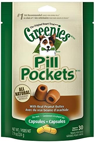 S&M Nutec, LLC (Greenies), Greenies Pill Pockets for Dogs - Peanut Butter