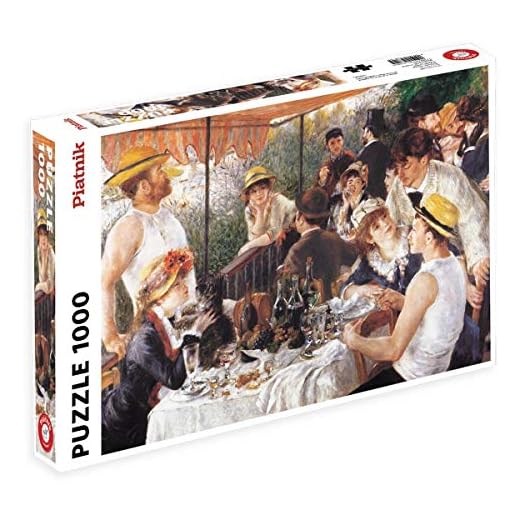 Piatnik 5681 Renoir - Puzzle de 1000 Piezas diseño Almuerzo de remeros