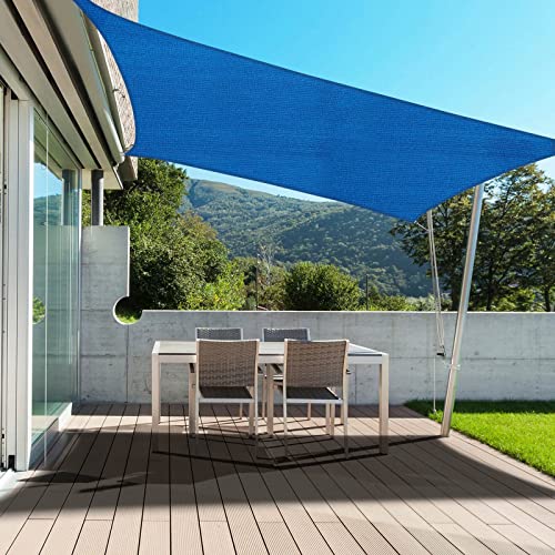 PureFit Rectangle Sun Shade Sails Outdoor 16 x 20 ft - Sun Protection Sunshades UV Block Shade...