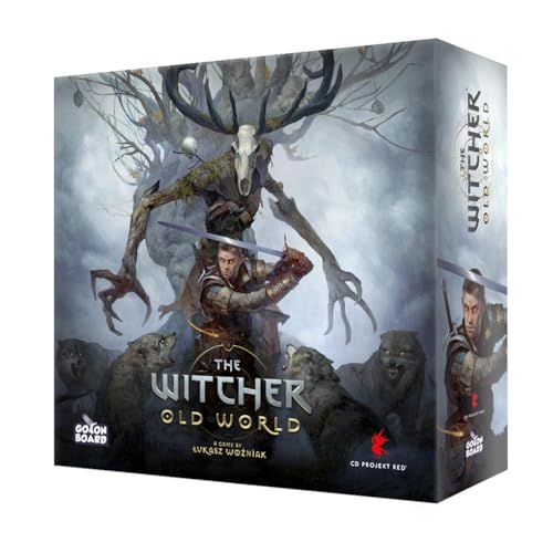 Go on Board | The Witcher Old World | Jeu De Société, Aventure Compétitive Standalone, Deck Building, Chasse Aux Monstres | 1-5 Joueurs | 90-150 Minutes