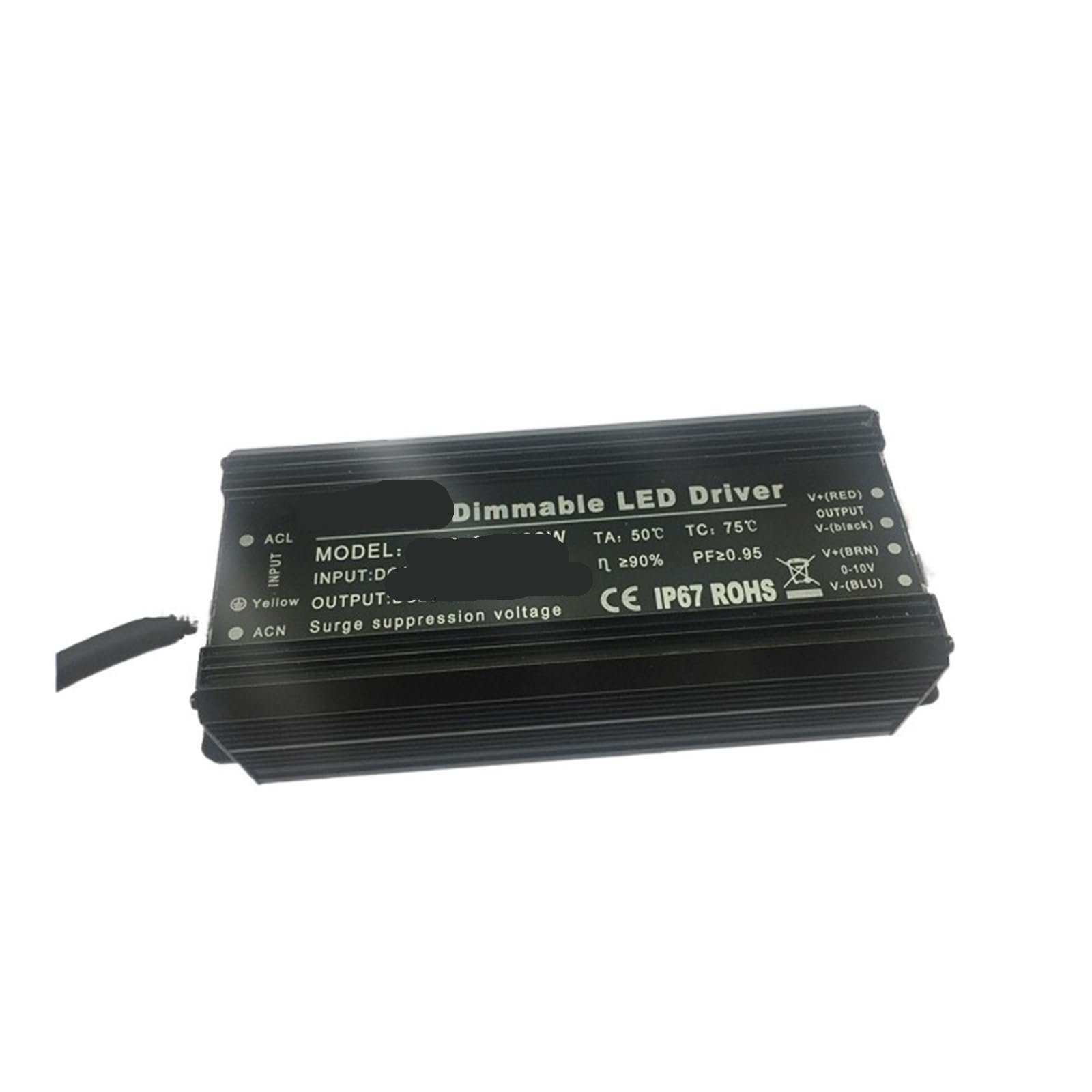 0-10V boost drive étanche alimentation 200W à haut rendement