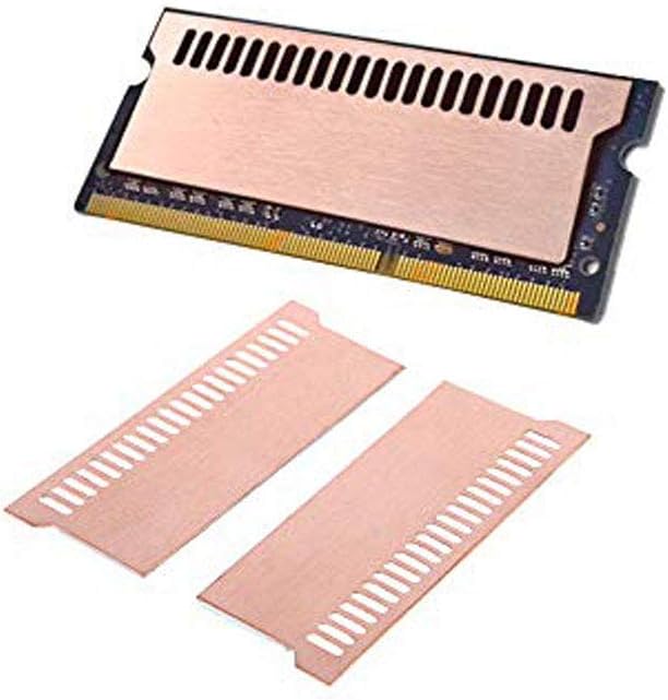 Pure Copper Notebook Gaming Laptop Memory Heatsink Cooling Vest 0.5mm Radiator RAM Memory Cooler Heat Sink C26