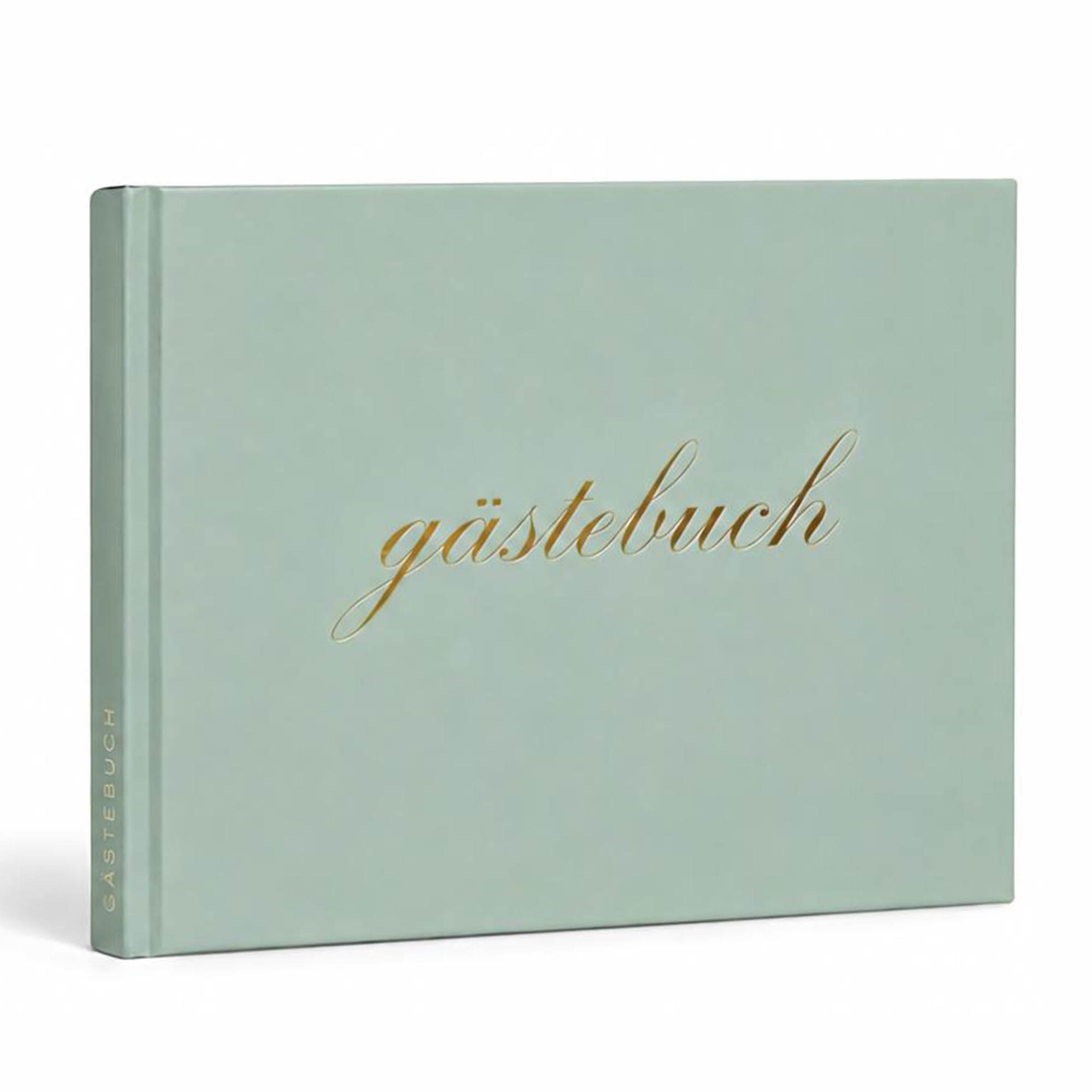 HERWEHIM Gästebuch Hochzeit Grün, Geburtstag & Babyparty, 10