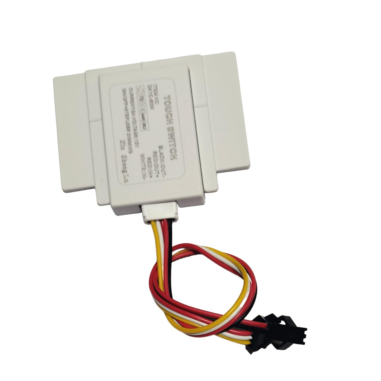 SiSAH LED Smart Mirror Touch 5A Switch for 2 LED Control With Dimmer