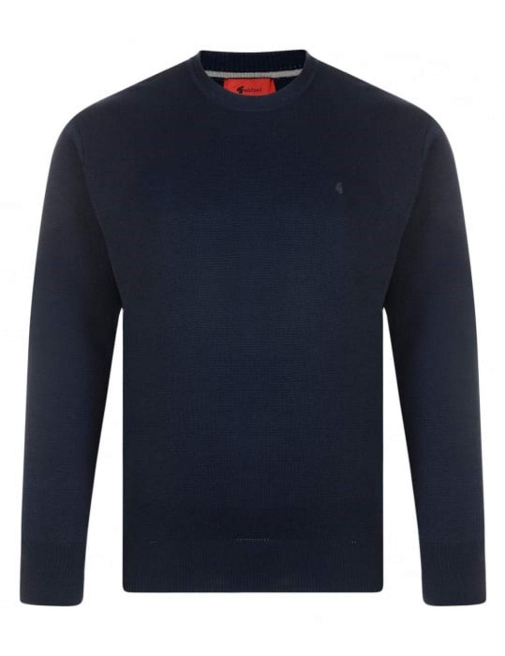 Gabicci Plain Crew Neck Sweater (2X Large, Navy)