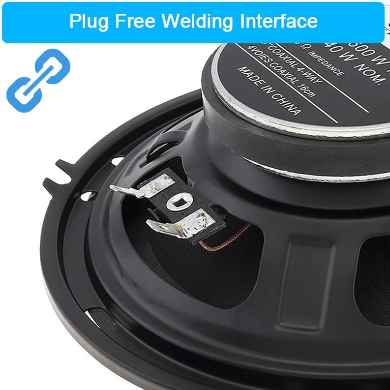 Miniatura 7 de ePathChina Altavoz de audio para coche de frecuencia completa de rango completo, altavoz modificado ultrafino de bajos medios, instalación no