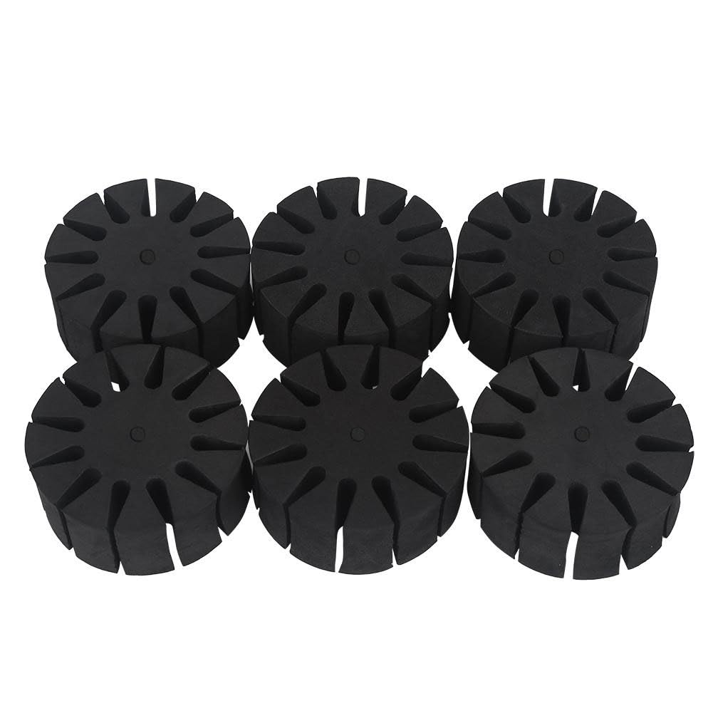 BOROCO Arrow Rack 6 Pcs Durable EVA Foam Round Rack Arrow Separator Holder Protective Arrows Gear Tool for Outdoor Hunting Archery Accessory