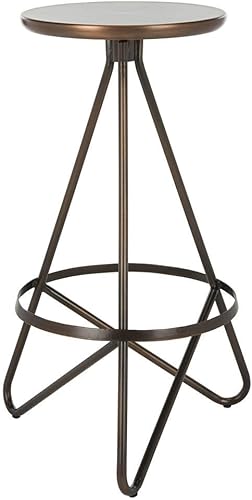 Miniatura 15 de Safavieh Galexia Taburete de bar, dorado/blanco Dorado / Blanco,Cobre Antiguo,Plata / hoja,https://www.amazon.com/dp/undefined