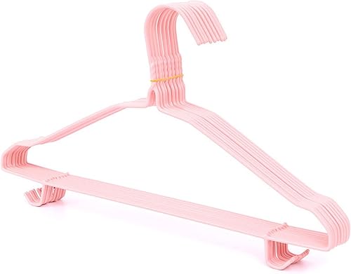 Miniatura 6 de 30 Piece Non Slip Hangers with Slim Metal Hangers Hook Design Eco Friendly and Durable Home Organization Hangers(30 Pieces in Random Colours)